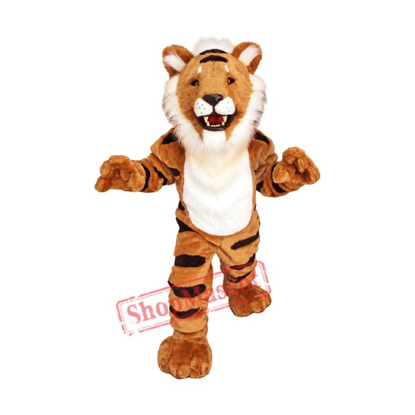 Striped Tiger Mascot Costume