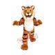 Striped Tiger Mascot Costume Striped Tiger Mascot Costume