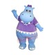 Female Blue Hippo Mascot Costume Female Blue Hippo Mascot Costume