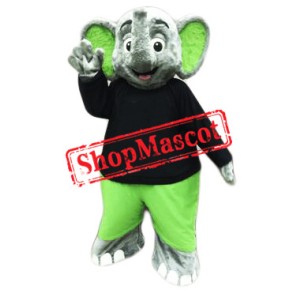 Best Quality Green Elephant Mascot Costume