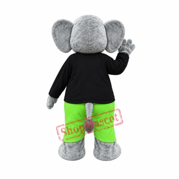 Best Quality Green Elephant Mascot Costume Best Quality Green Elephant Mascot Costume
