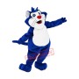 Blue & White Cat Mascot Costume