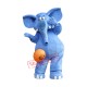 Best Quality Blue Elephant Mascot Costume