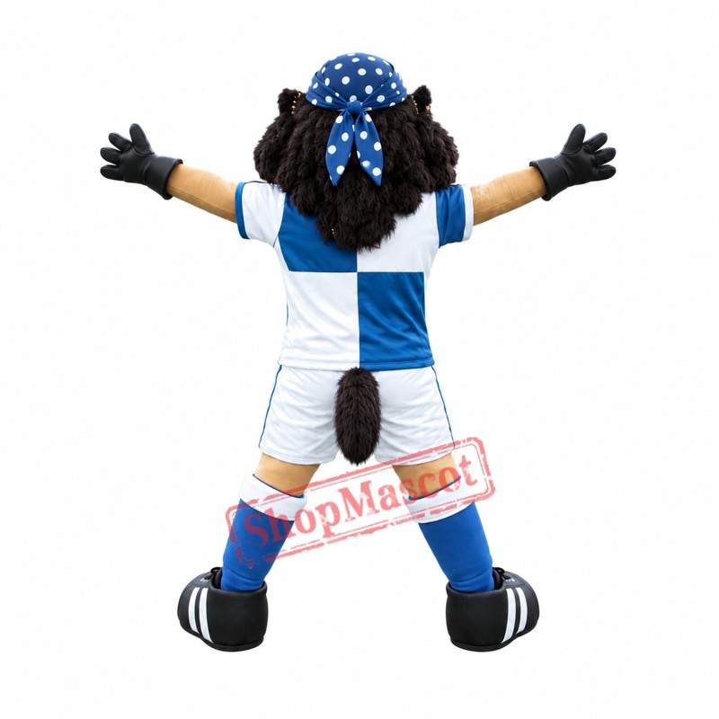Sport Pirate Captain Mascot Costume Sport Pirate Captain Mascot Costume