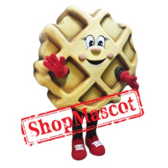 Waffle Mascot Costume