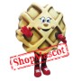 Waffle Mascot Costume