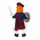 Best Quality Highlander Mascot Costume Best Quality Highlander Mascot Costume