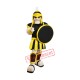 Black & Yellow Trojan Warrior Mascot Costume Black & Yellow Trojan Warrior Mascot Costume