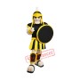 Black & Yellow Trojan Warrior Mascot Costume