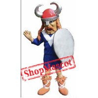 High Quality Viking Mascot Costume Free Shipping