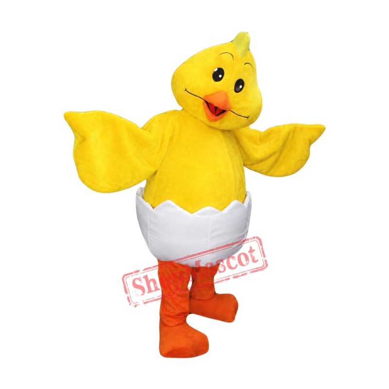 Egg Chicken Mascot Costume
