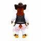 Police Rooster Mascot Costume Police Rooster Mascot Costume