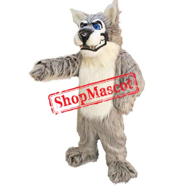 Alpha Wolf Mascot Costume