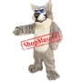 Alpha Wolf Mascot Costume