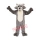 Gray Wolf Mascot Costume Gray Wolf Mascot Costume