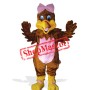 Girl Turkey Mascot Costume