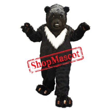 Big Black Bear Mascot Costume