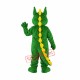 Big Green Dragon Mascot Costume Big Green Dragon Mascot Costume