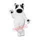 Lovely White Dog Mascot Costume Lovely White Dog Mascot Costume