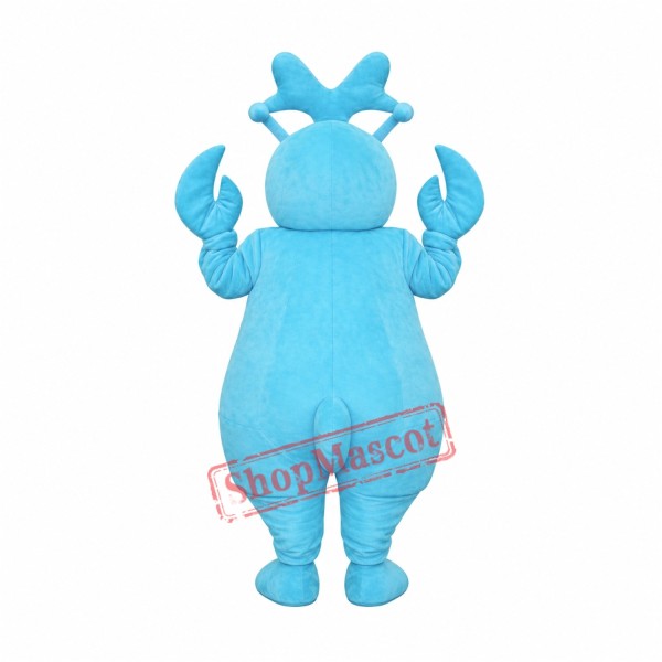 Blue Snout Beetle Mascot Costume Blue Snout Beetle Mascot Costume