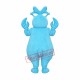 Blue Snout Beetle Mascot Costume Blue Snout Beetle Mascot Costume