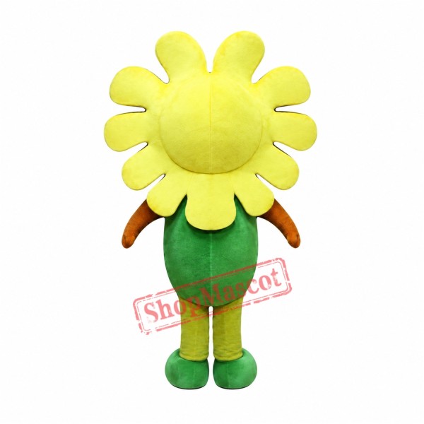 Cheap Sun Flower Mascot Costume Cheap Sun Flower Mascot Costume