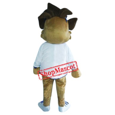 Boy Elephant Mascot Costume