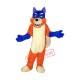 Blue Fox Mascot Costume Blue Fox Mascot Costume