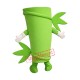 Bamboo Mascot Costume Bamboo Mascot Costume