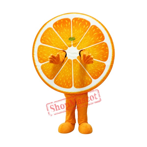 Juicy Orange Mascot Costume Juicy Orange Mascot Costume
