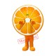 Juicy Orange Mascot Costume Juicy Orange Mascot Costume