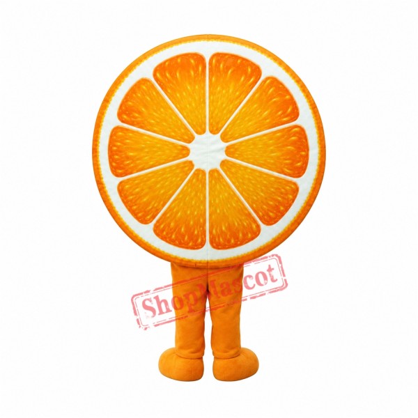 Juicy Orange Mascot Costume Juicy Orange Mascot Costume
