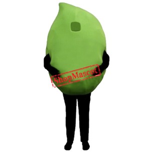 Green Lemo Mascot Costume