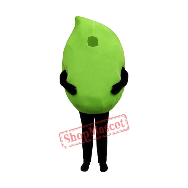 Green Lemo Mascot Costume