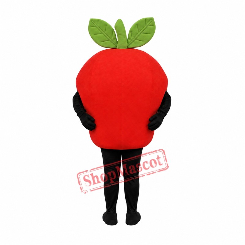 Happy Lightweight Red Apple Mascot Costume Happy Lightweight Red Apple Mascot Costume