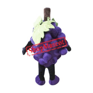 Purple Grape Mascot Costume