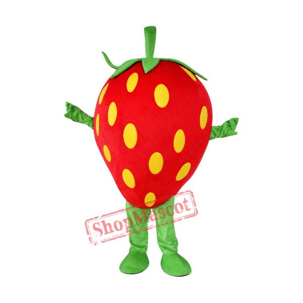 Cheap Strawberry Mascot Costume