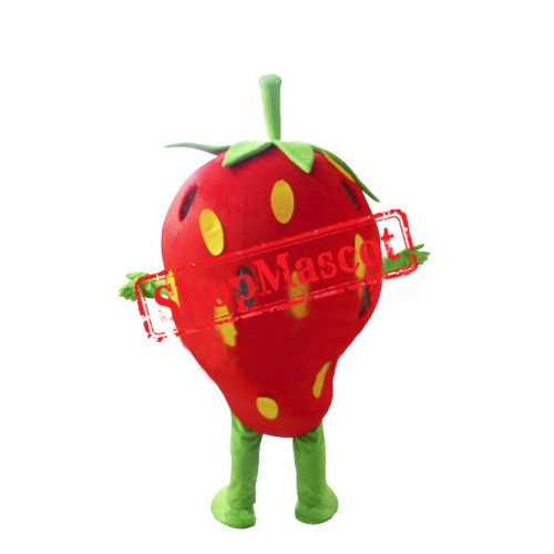Cheap Strawberry Mascot Costume
