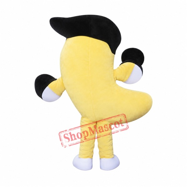 Power Cashew Mascot Costume Power Cashew Mascot Costume