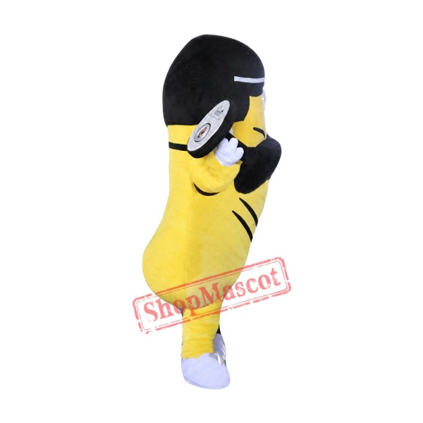 Power Cashew Mascot Costume Power Cashew Mascot Costume