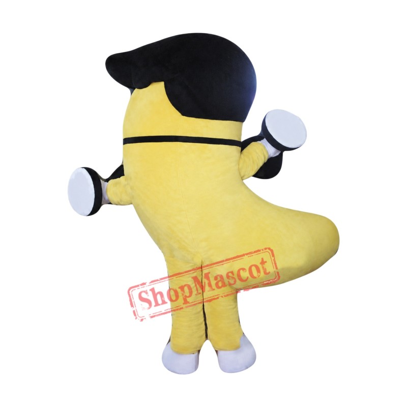 Power Cashew Mascot Costume Power Cashew Mascot Costume