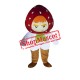Strawberry Boy Mascot Costume