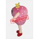 Pink Strawberry Mascot Costume