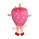 Pink Strawberry Mascot Costume Pink Strawberry Mascot Costume
