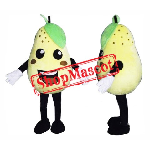 Happy Pear Mascot Costume