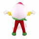 Pink Peach Mascot Costume Pink Peach Mascot Costume