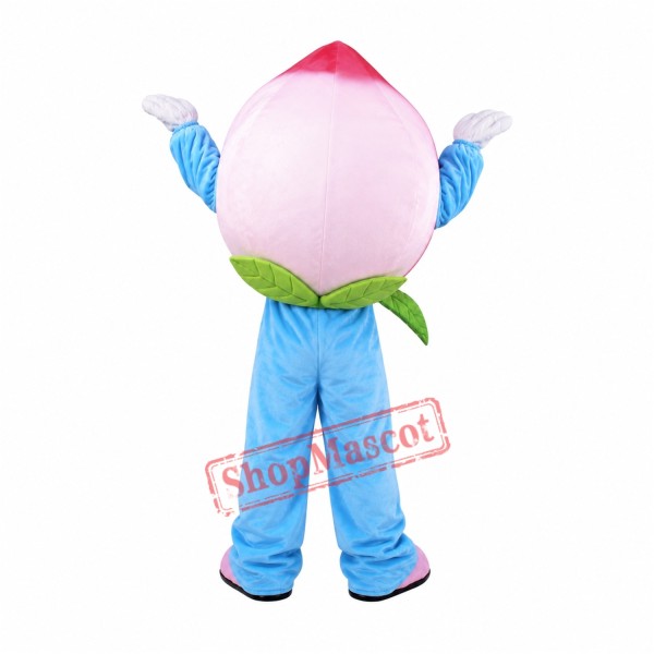 Cheap Pink Peach Mascot Costume Cheap Pink Peach Mascot Costume