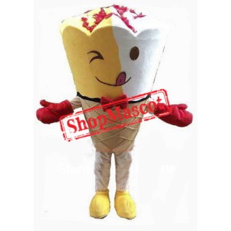 Sundae Ice Cream Mascot Costume