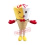 Sundae Ice Cream Mascot Costume