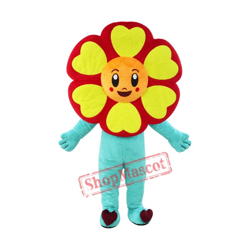 Cheap Sunflower Mascot Costume